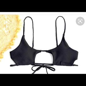 Frankies Bikinis Willa Top Black Size M